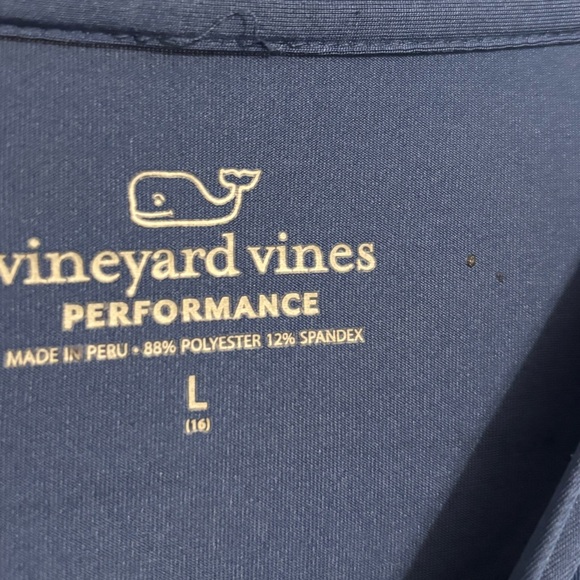 Vineyard Vines Men's Ocean Blue Long Sleeve Tee - Picture 3 of 5